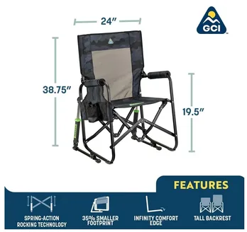 GCI Outdoor Stowaway Rocker